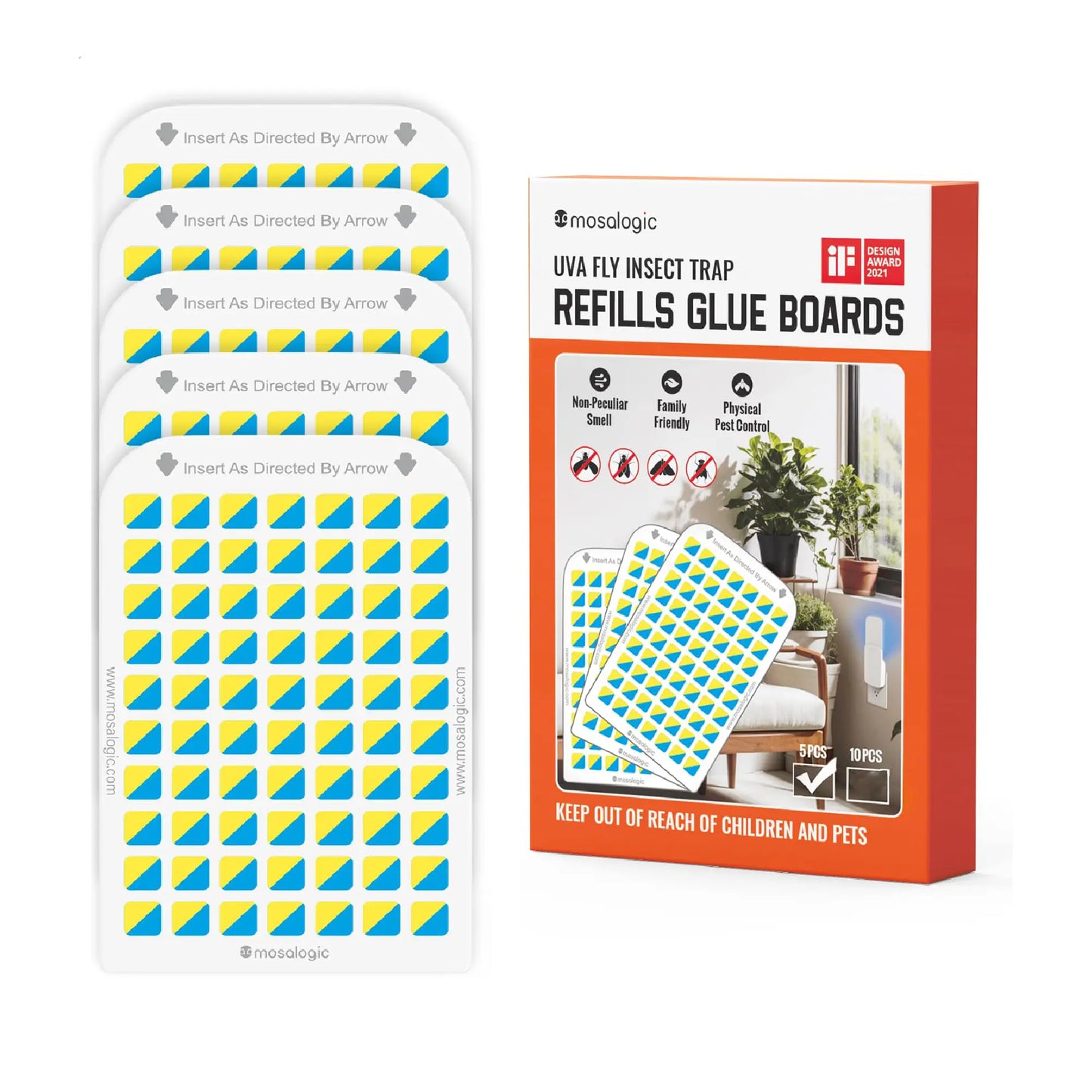 Mosalogic Indoor UV Fruit Fly & Gnat Trap Plug-In  3. Magnolia Flowers