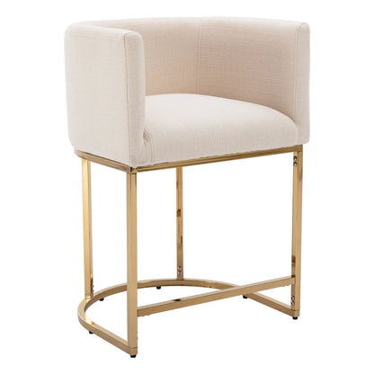 HNY Modern Linen Upholstered 24" Counter Stool  11. Dinner Plates