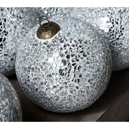 Primrose Hill Set of 9 Mercury Glass Ornaments